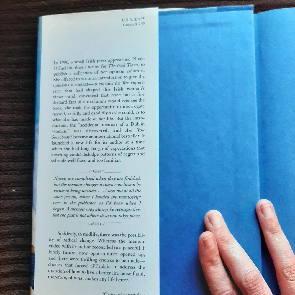 Almost There: A Journey of a Dublin Woman by Nuala O'Faolain Hardcover b…